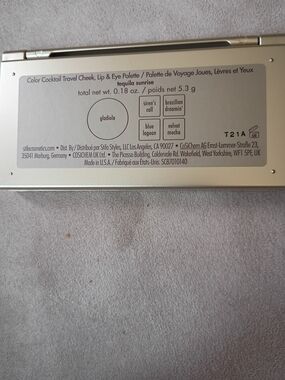 stila Color Cocktail Travel Cheek, Lip & Eye Palette - And Urban Decay All-night